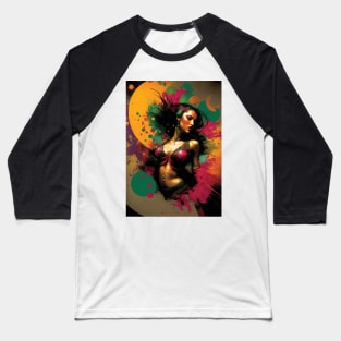 Salsa Spirit: Color Explosion 2 Baseball T-Shirt